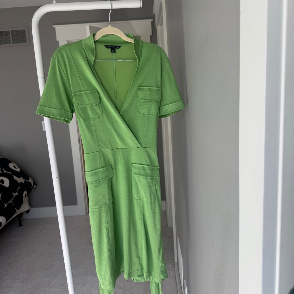 Banana Republic Green Dress with Belt